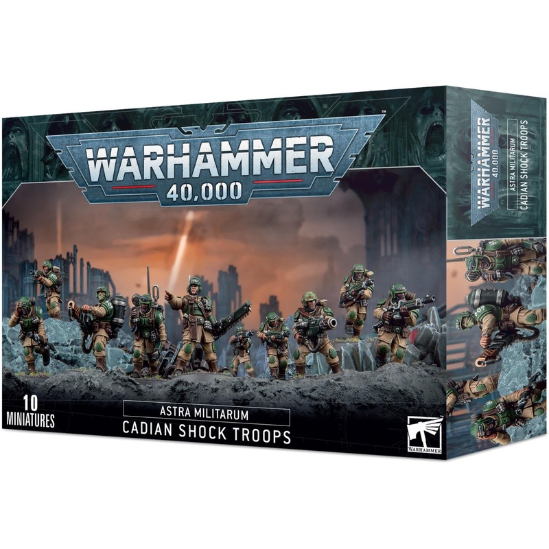 Warhammer 40,000: Astra Militarum – Cadian Shock Troops