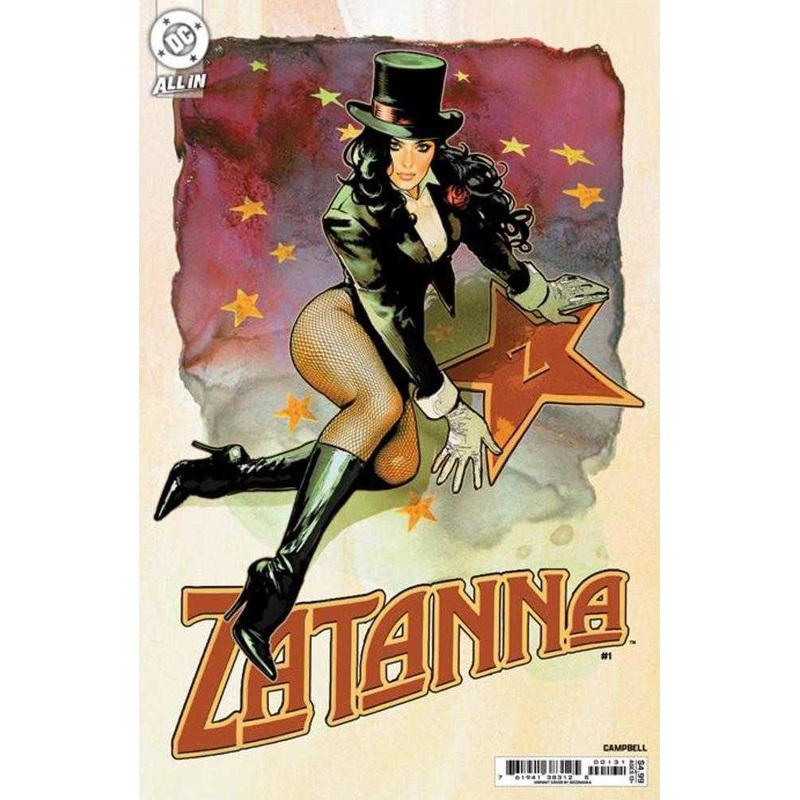 Zatanna #1 (Of 6) Cover C Sozomaika Card Stock Variant
