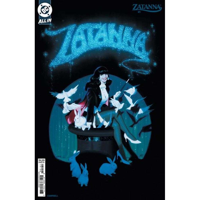 Zatanna #1 (Of 6) Cover D David Talaski Card Stock Variant
