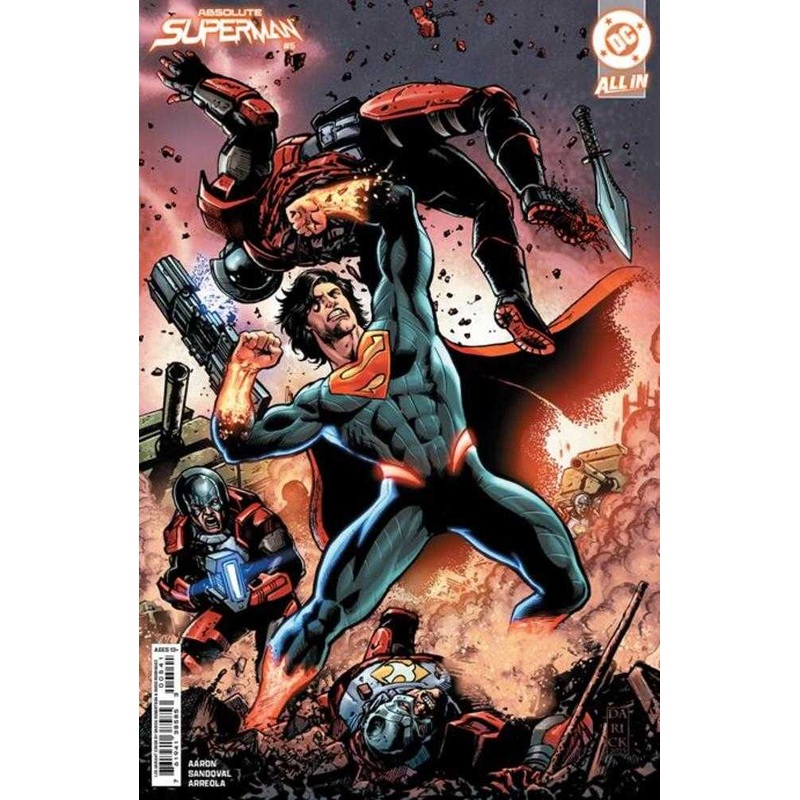 Absolute Superman #5 Cover D 1 in 25 Darick Robertson Card Stock Variant