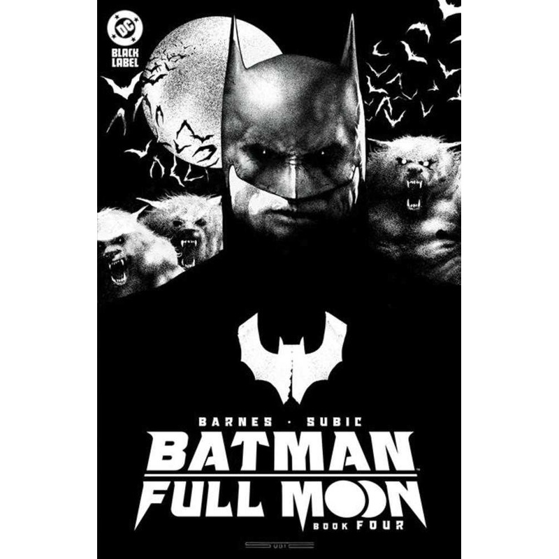 Batman Full Moon #4 (Of 4) Cover A Stevan Subic Glow-In-The-Dark (Mature) Previously Foc’D On 12/9
