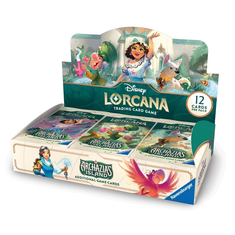 Disney Lorcana TCG: Archazia’s Island Booster Pack Display | 24 Packs with 12 Trading Cards Each