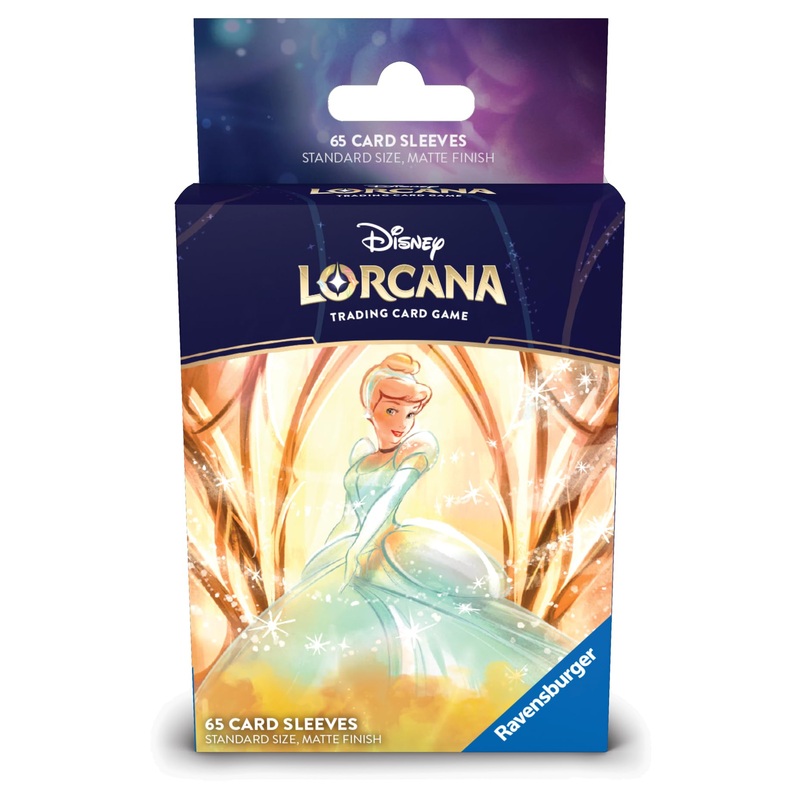 Disney Lorcana TCG: Archazia’s Island Card Sleeves Featuring Cinderella – Ballroom Sensation