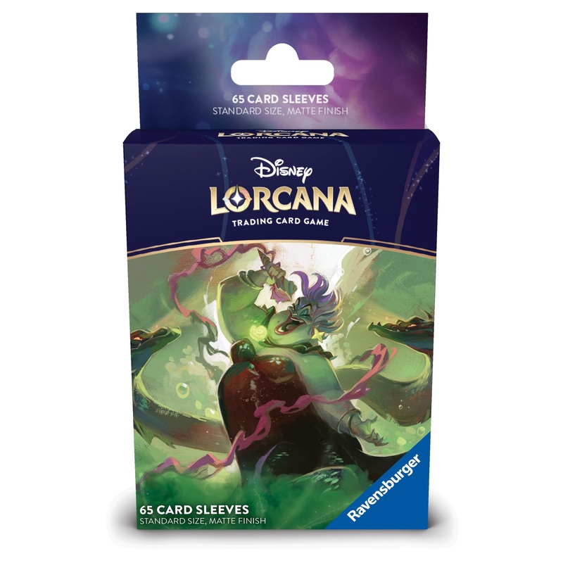 Disney Lorcana TCG: Archazia’s Island Card Sleeves Featuring Ursula – Deceiver of All