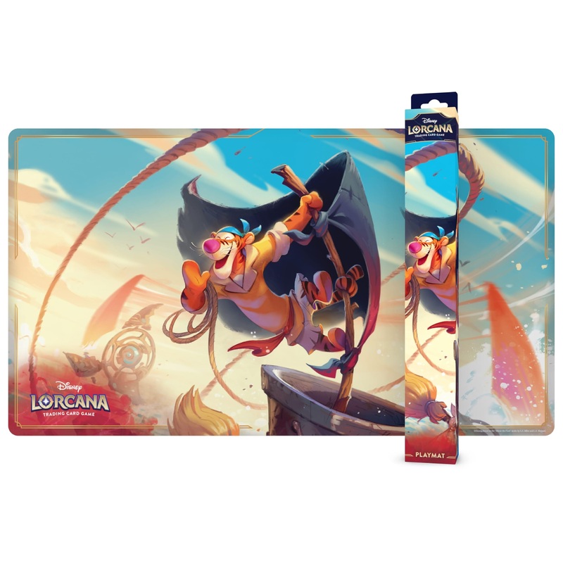 Disney Lorcana TCG: Archazia’s Island Playmat featuring Tigger – In The Crow’s Nest
