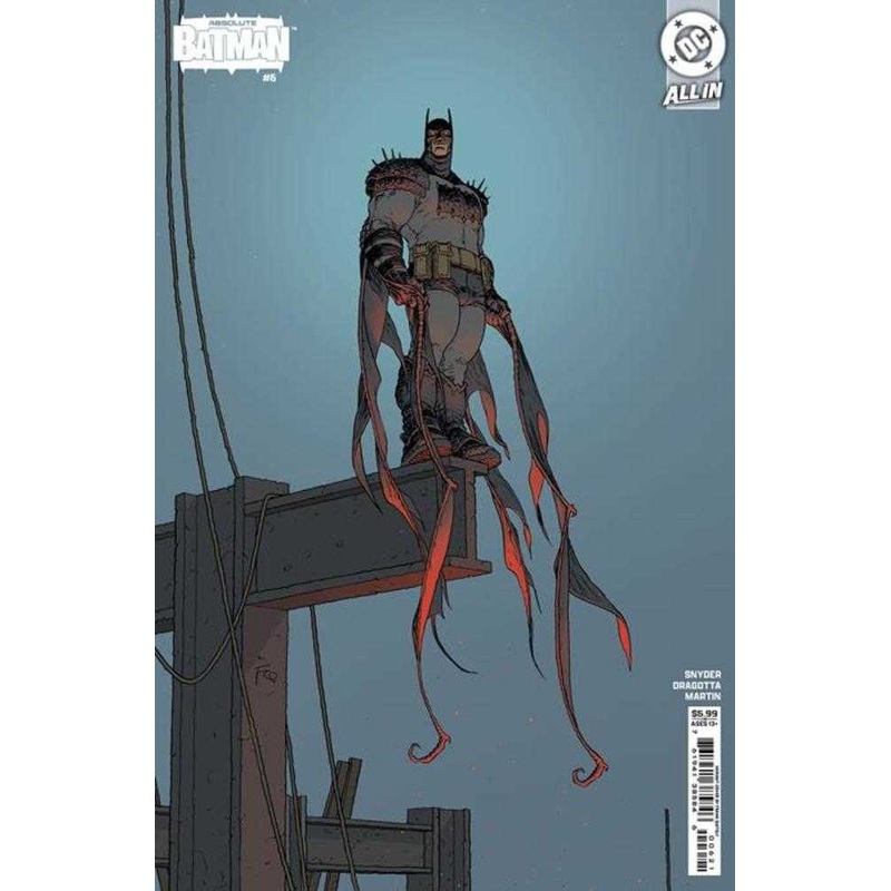 Absolute Batman #6 Cover B Frank Quitely Card Stock Variant