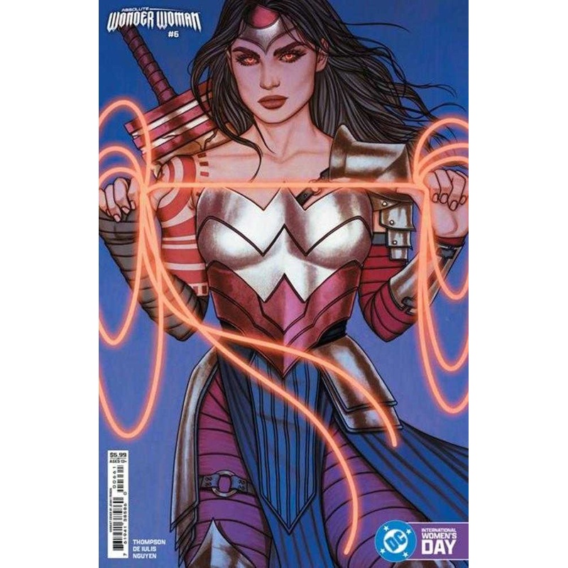 Absolute Wonder Woman #6 Cover E Jenny Frison International Womens Day Card Stock Variant