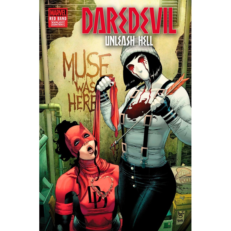 Daredevil Unleash Hell Red Band #3 (Of 5) (Polybag)