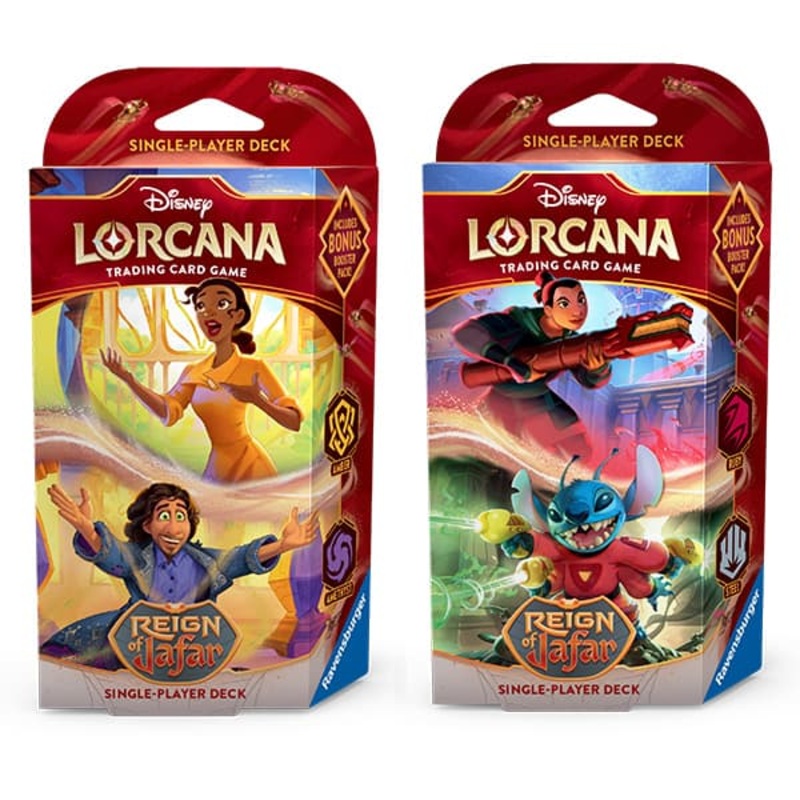 Disney Lorcana: Reign of Jafar Starter Deck – 1x Randomly Selected Starter Deck