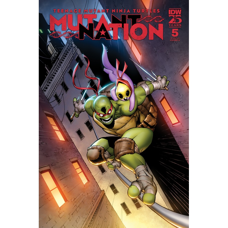 Teenage Mutant Ninja Turtles Mutant Nation #5 Cover A Dunbar
