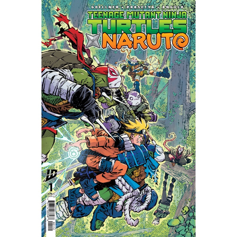 Teenage Mutant Ninja Turtles X Naruto #1 Cover A (Corona) 2nd Print