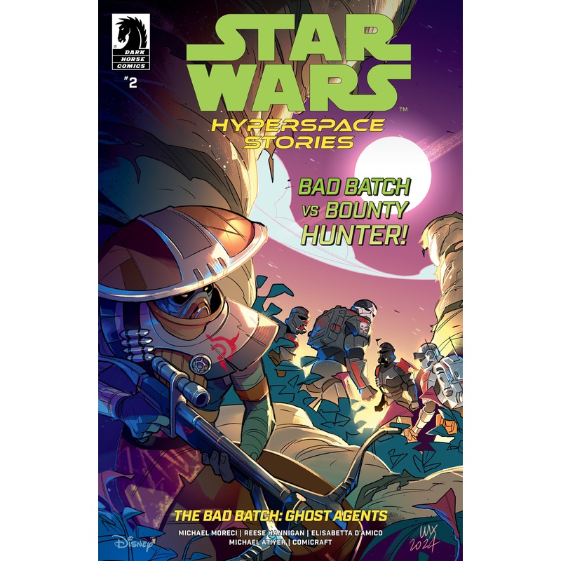 Star Wars: Hyperspace Stories-The Bad Batch–Ghost Agents #2 (Cover A) (Valeria Favoccia)