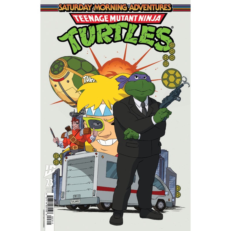 Teenage Mutant Ninja Turtles: Saturday Morning Adventures #23 Cover A (Schoening)