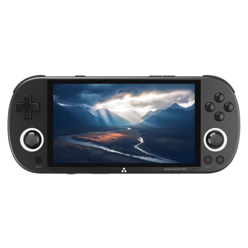 Trimui Smart Pro Handheld Game Console – Black