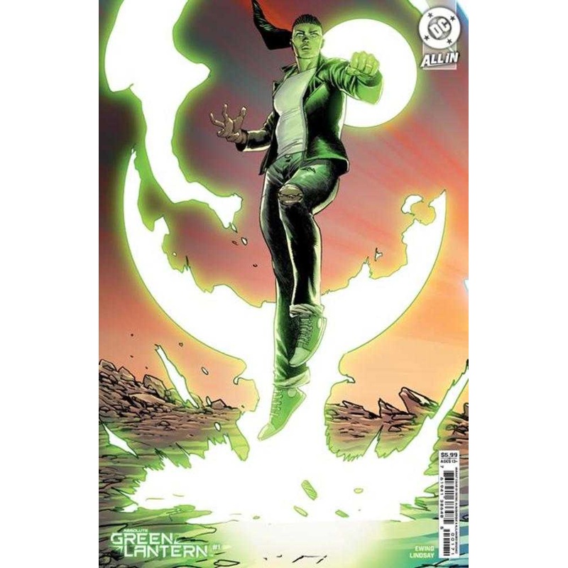Absolute Green Lantern #1 Cover D Rafael Albuquerque Connecting Card Stock Variant