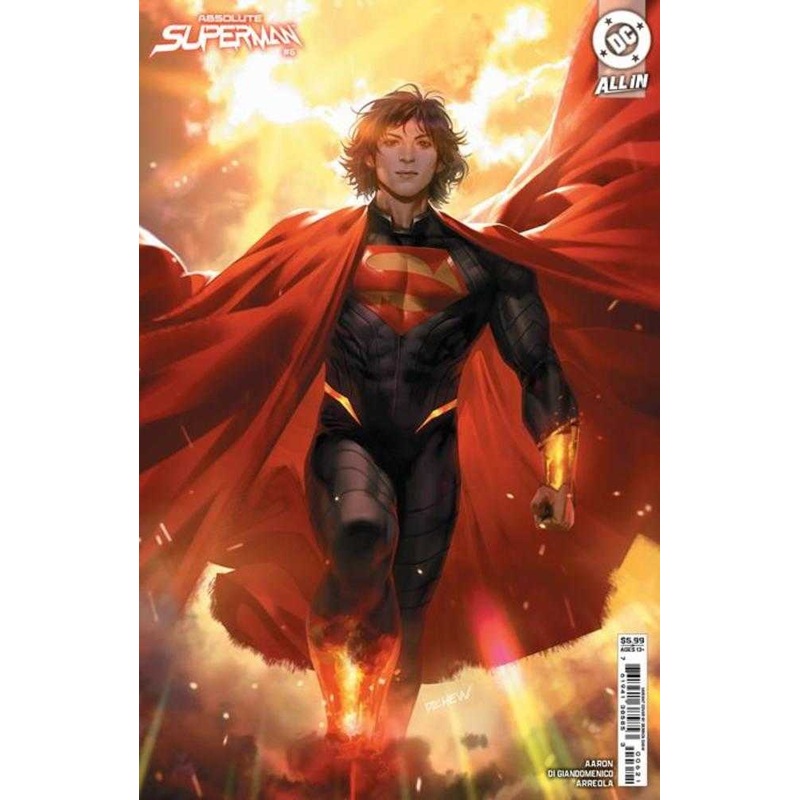 Absolute Superman #6 Cover B Derrick Chew Card Stock Variant