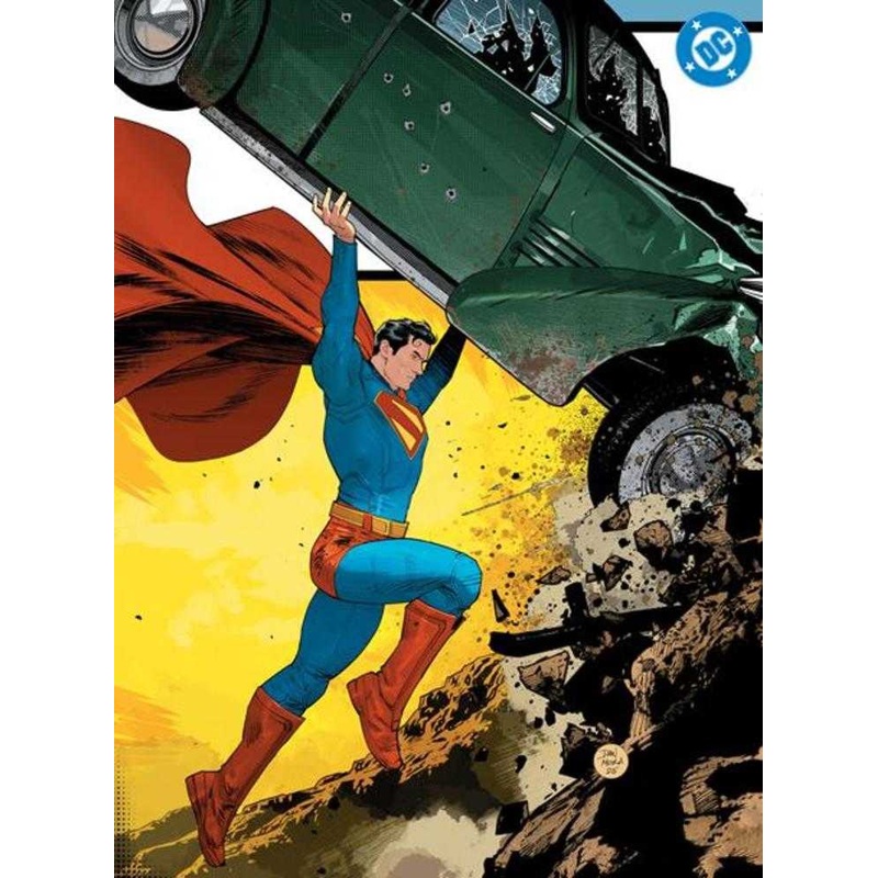 Superman Day 2025 – Action Comics #1 Golden Age Sized Facsimile Edition Cover B Dan Mora Homage Card Stock Variant