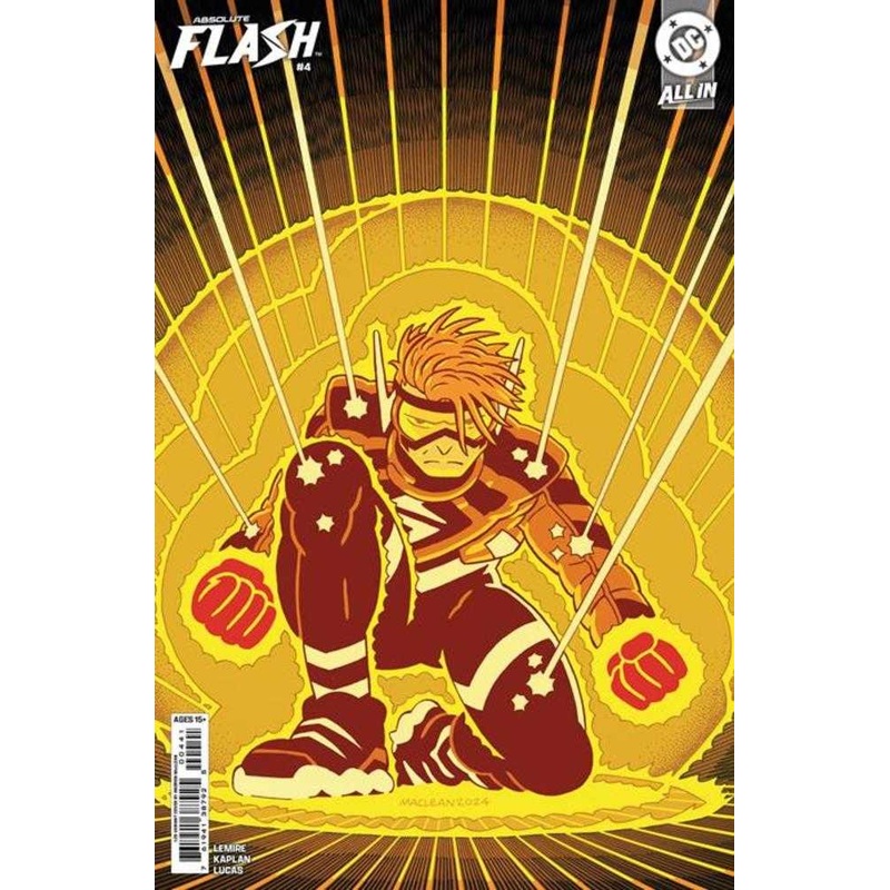 Absolute Flash #4 Cover D 1 in 25 Andrew Maclean Card Stock Variant