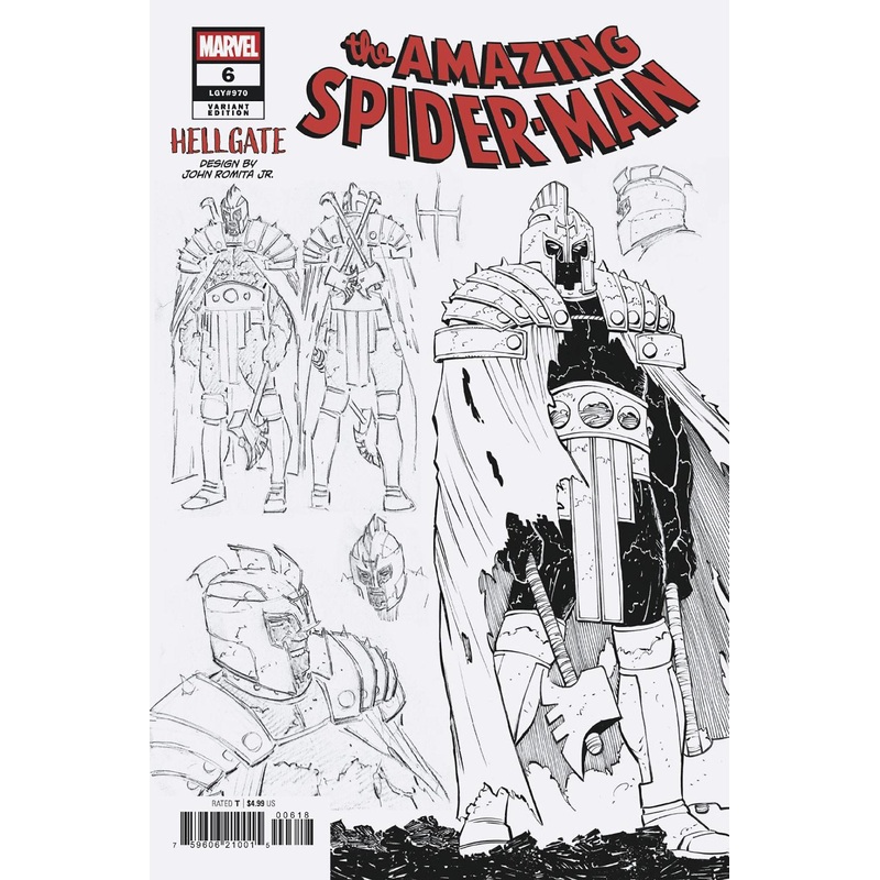Amazing Spider-Man #6 J 1:10 ohn Romita Jr. Design Variant