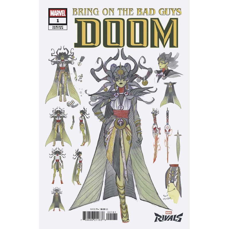 Bring On The Bad Guys: Doom #1 Peach Momoko Marvel Rivals Variant