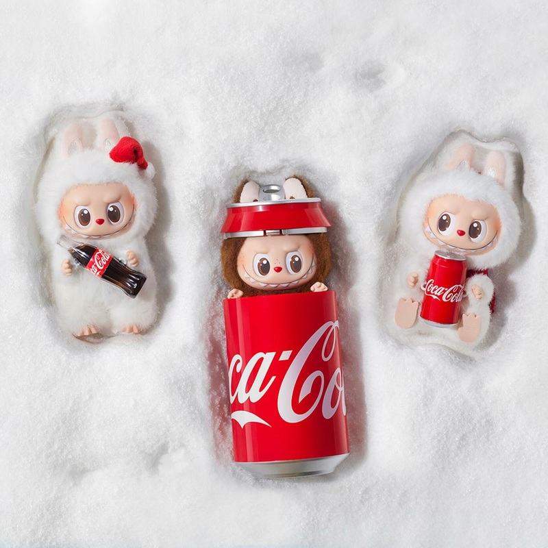 POP MART – Labubu – The Monsters – COCA-COLA Series-Vinyl Face Blind Box – 1 Randomly Selected Blind Box