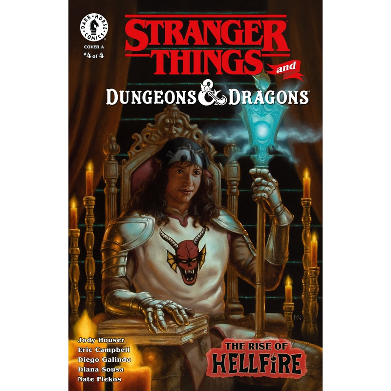 Stranger Things And Dungeons & Dragons: The Rise Of Hellfire #4 (Cover A) (Myles Wohl)