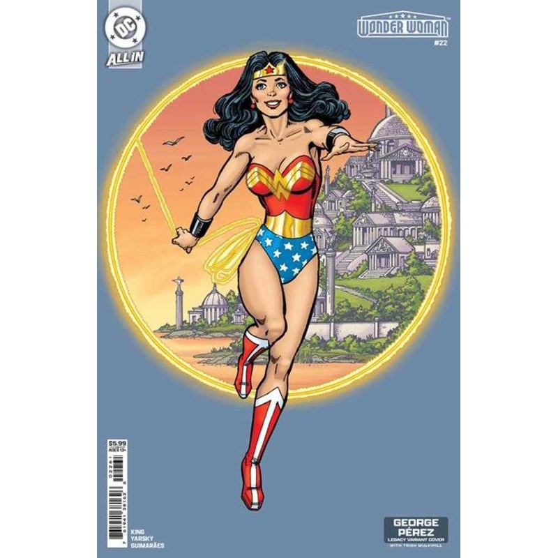 Wonder Woman #22 Cover E George Perez Legacy Card Stock Variant