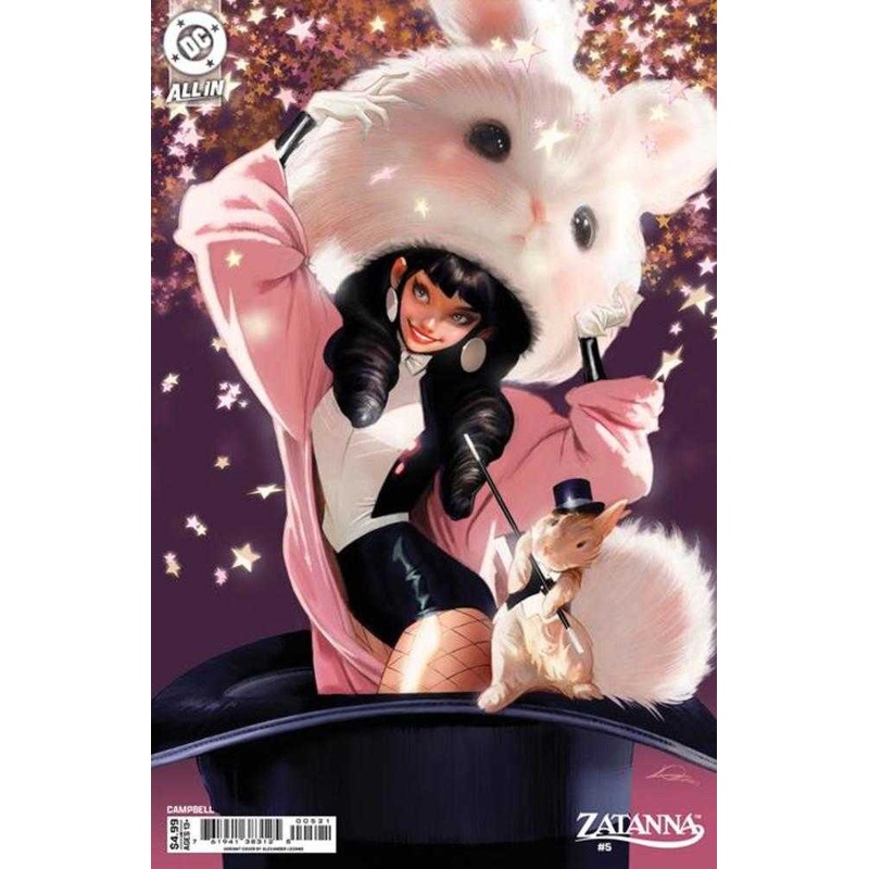 Zatanna #5 (Of 6) Cover B Alexander Lozano Card Stock Variant
